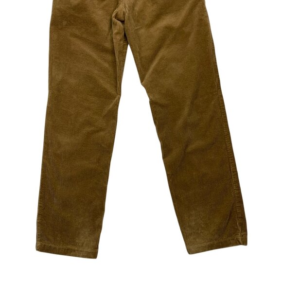 Polo Ralph Lauren Boys Corduroy Pant 14 Brown Flat Front Straight Leg Fall BTS - Picture 11 of 13